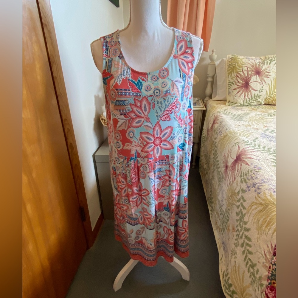 Comfy Floral J.Jill Dress